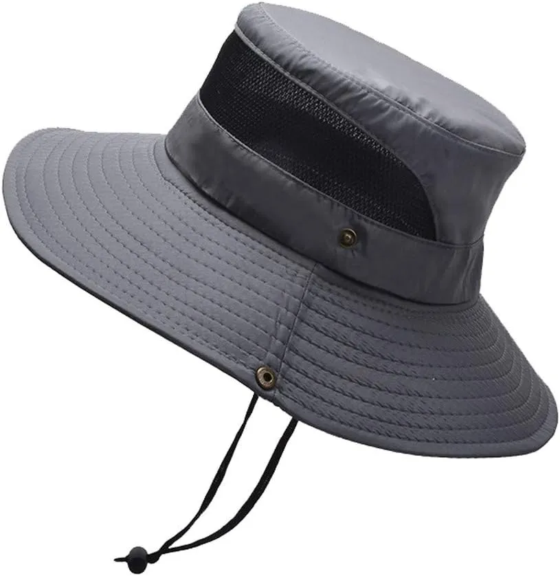 Bucket Hat Classic Wide Brim Sun Hat Boonie Hats Fishing Hiking Outdoor Hats for Men and Women
