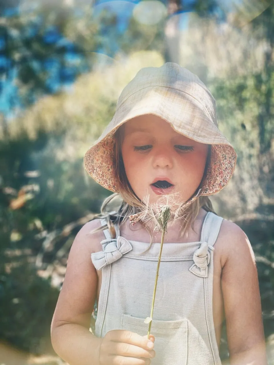 Bucket hat in Marigold (new inside fabric)