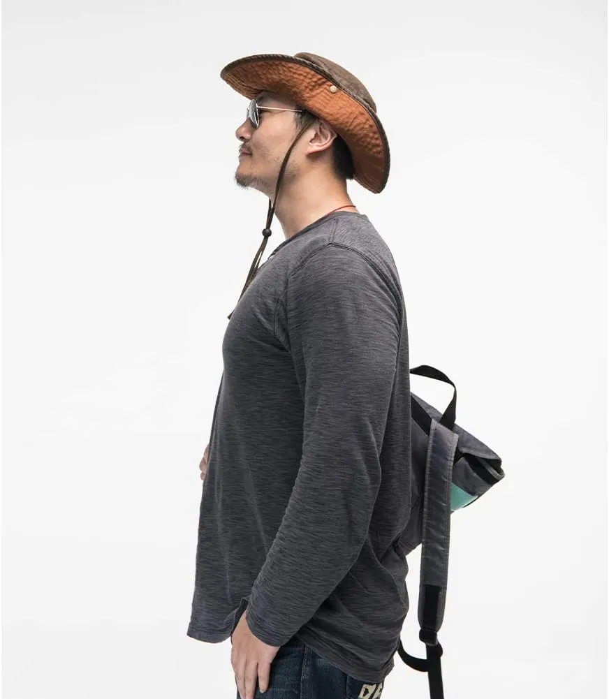 Bucket Hat Wide Brim UV Protection Sun Hat Boonie Hats Fishing Hiking Safari Outdoor Hats for Men and Women