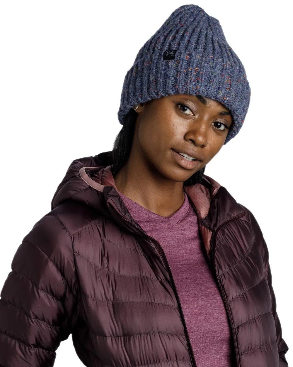 Buff Kim Knitted Fleece Beanie