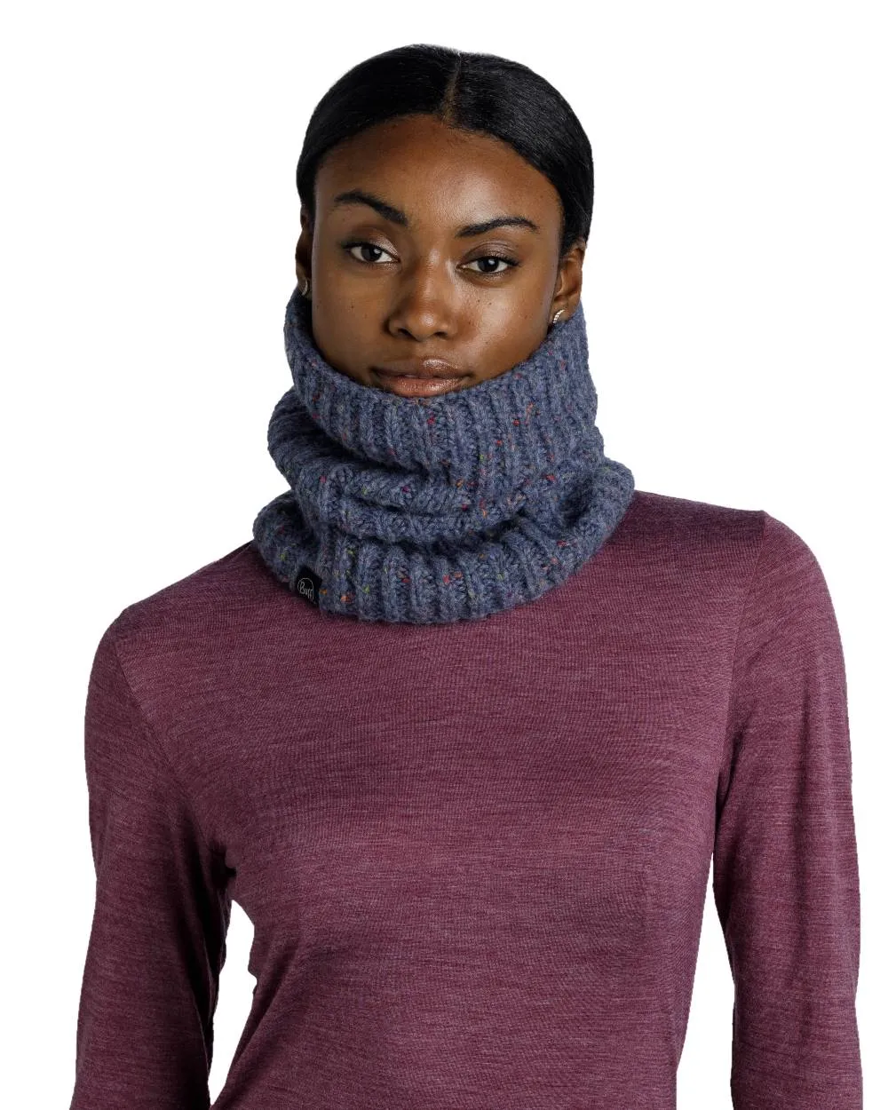 Buff Kim Knitted Fleece Neckwarmer