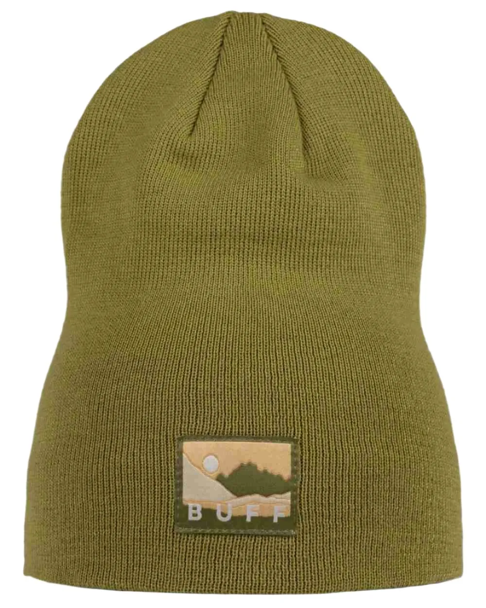 Buff Lilon Knitted Long Beanie