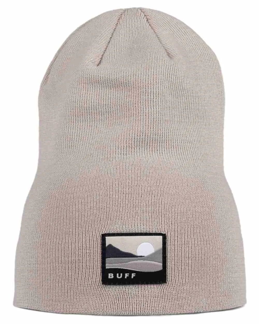 Buff Lilon Knitted Long Beanie