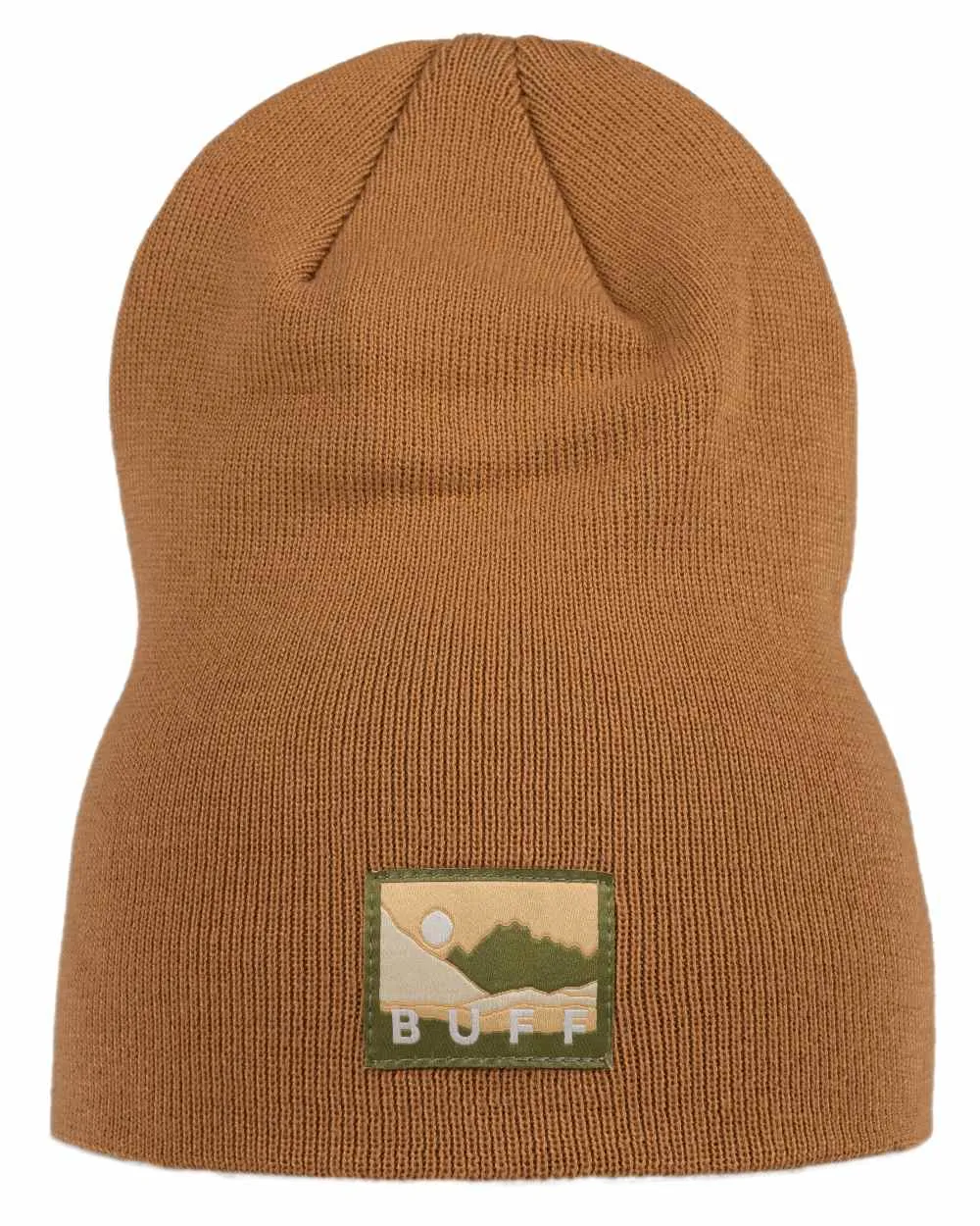 Buff Lilon Knitted Long Beanie