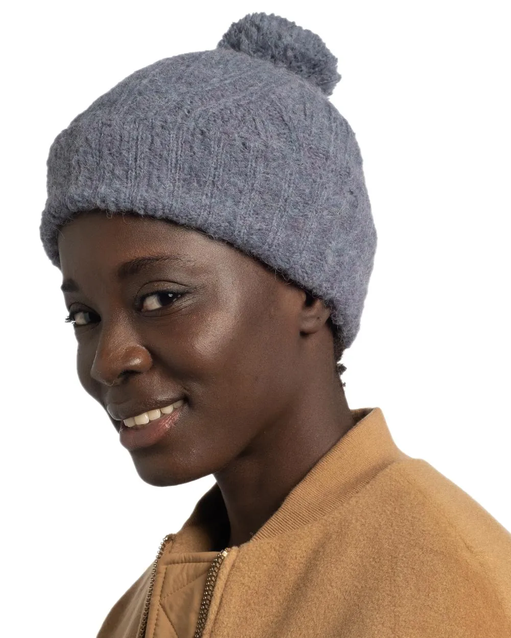 Buff Nerla Knitted Beanie