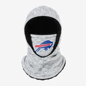Buffalo Bills Heather Grey Big Logo Hooded Gaiter