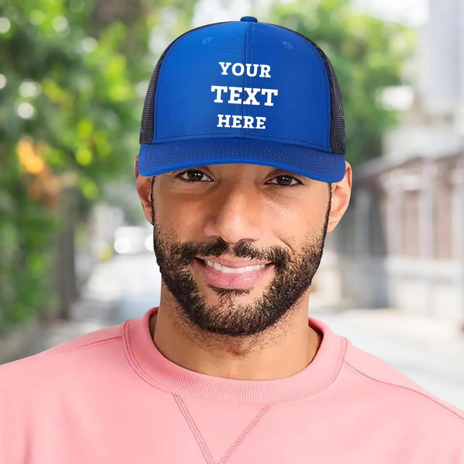 Bulk Custom Hat Customized Your Text Custom Logo Hat Adjustable Baseball Cap Custom Trucker Hat Unisex Personalized Hats