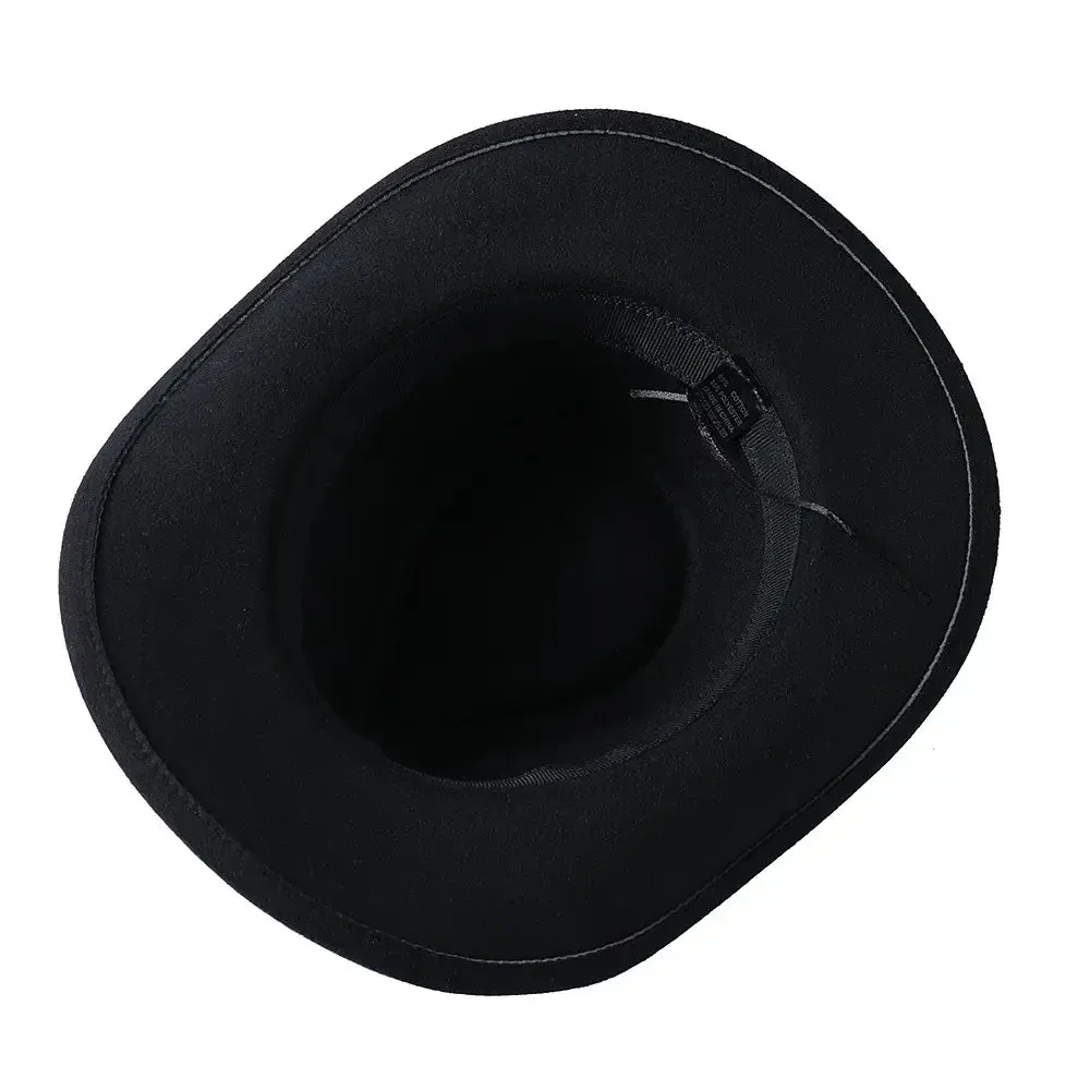 Bull Cowboy Rolled Edge Western Hat