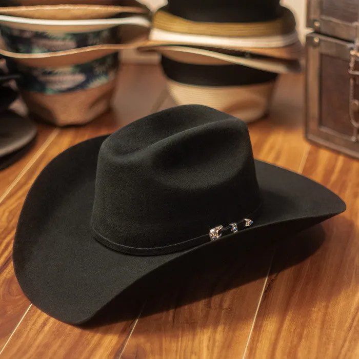 Bullhide Hats by Montecarlo - 8X "Legacy" Wool Felt Black Cowboy Hat