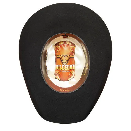 Bullhide Hats by Montecarlo - 8X "True West" Wool Felt Black Cowboy Hat