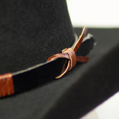 Bullhide Hats by Montecarlo - 8X "True West" Wool Felt Black Cowboy Hat