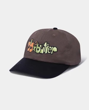 Butter Goods - Pooch 6 Panel Hat - Brown/Black