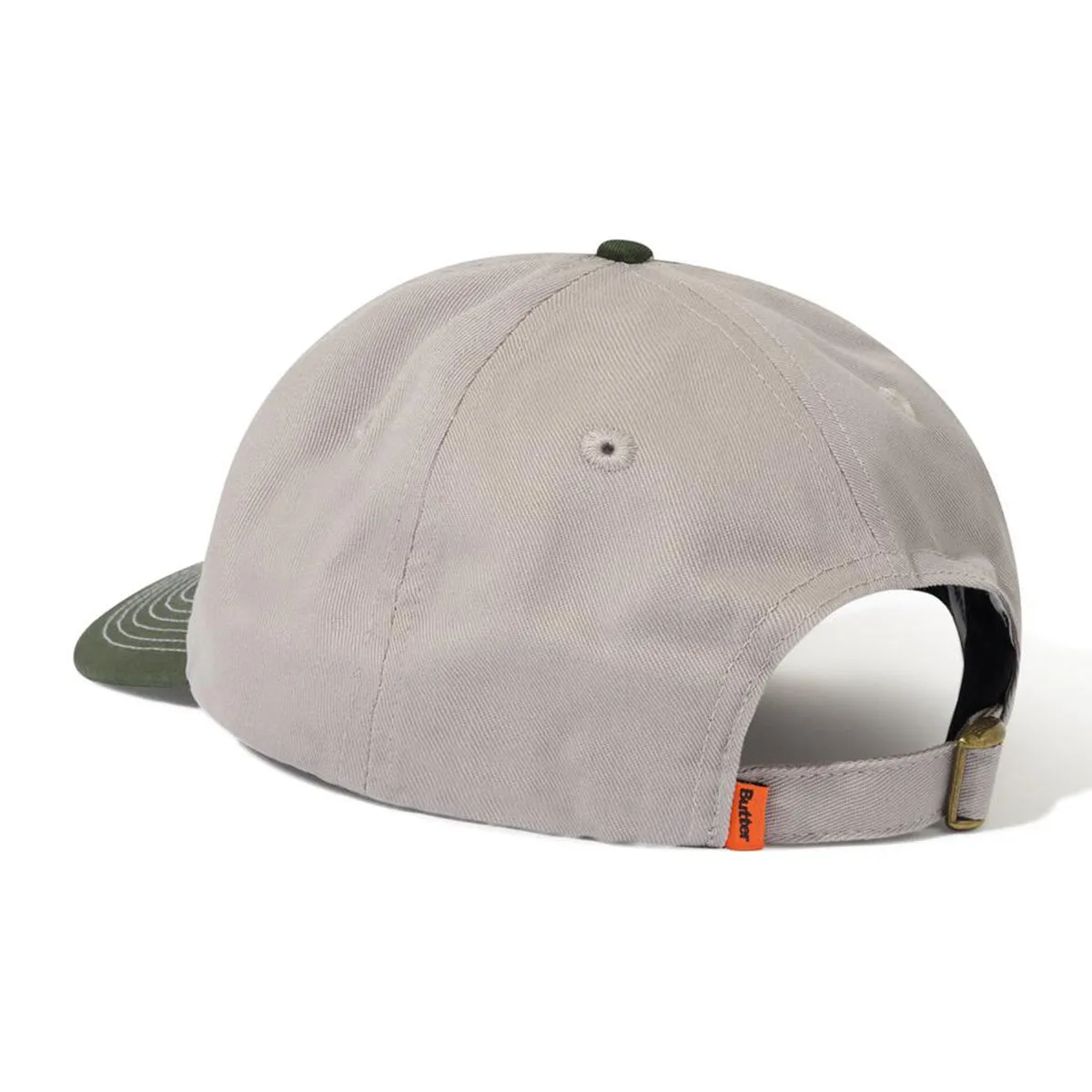 Butter Goods - Radio 6 Panel Cap Cool Grey/Seaweed