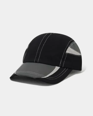 Butter Goods - Sprint 4 Panel Hat - Black