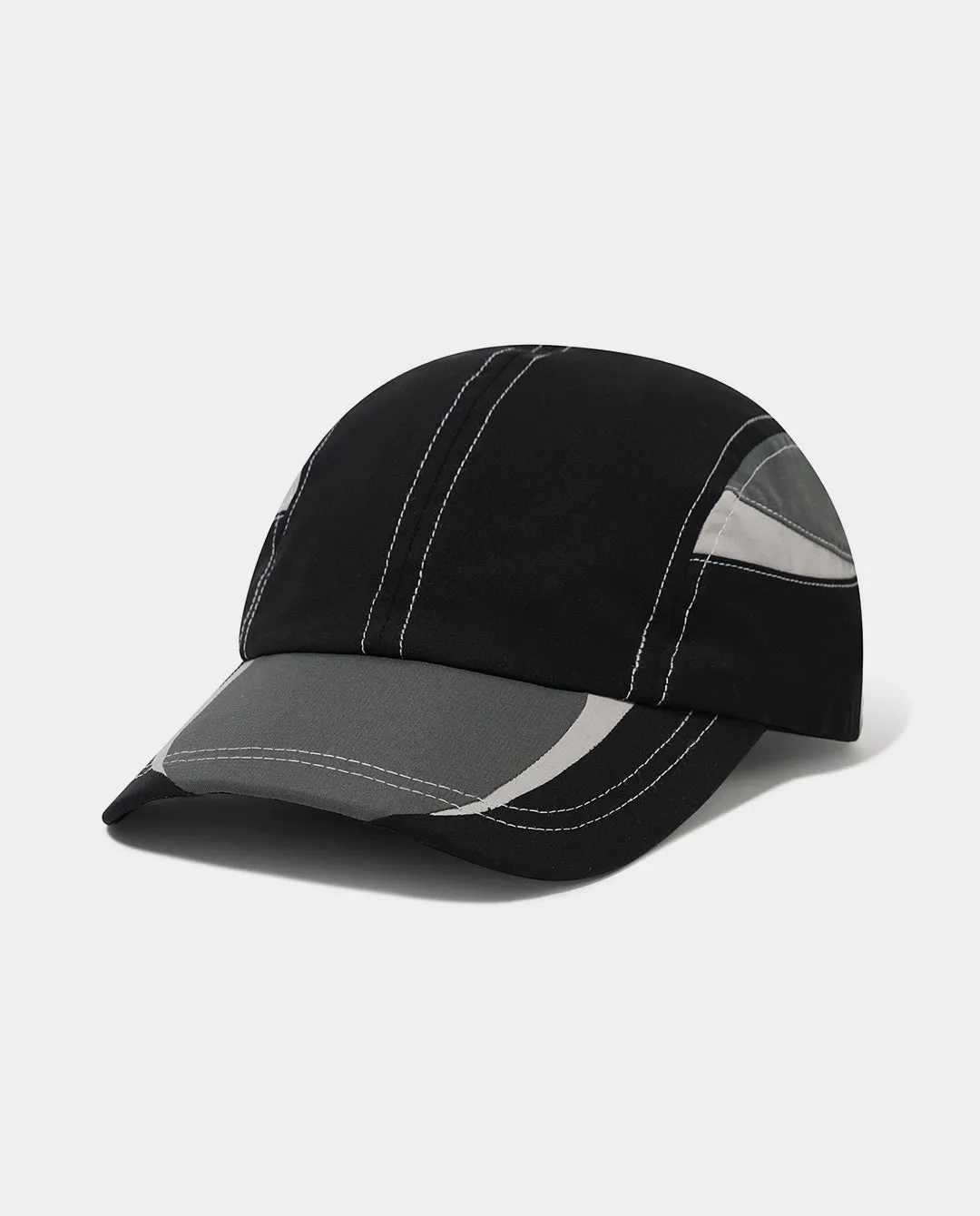 Butter Goods - Sprint 4 Panel Hat - Black