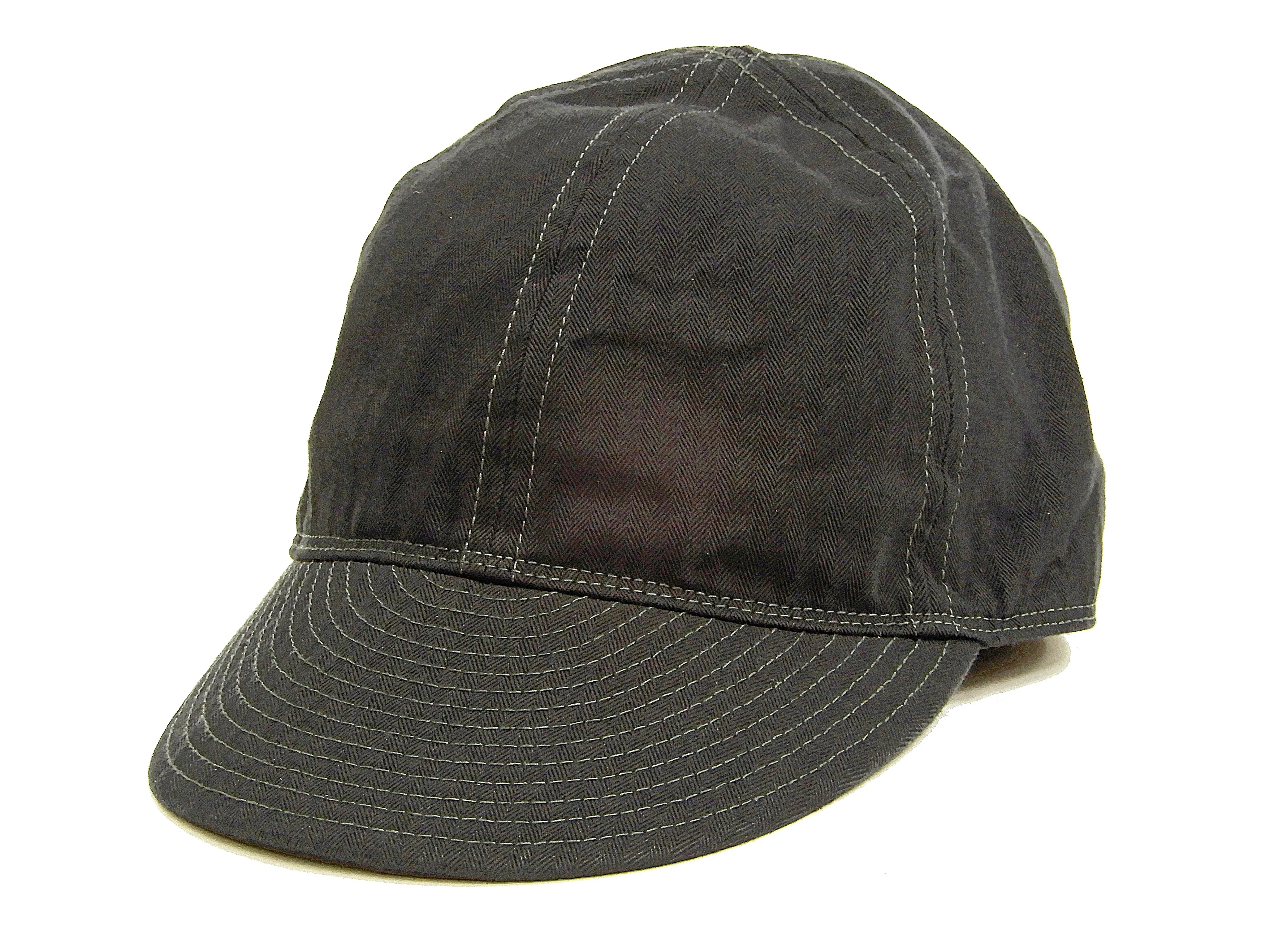 Buzz Rickson William Gibson Men's Army Cap Type A-3 Black Military Hat BR02519 Black