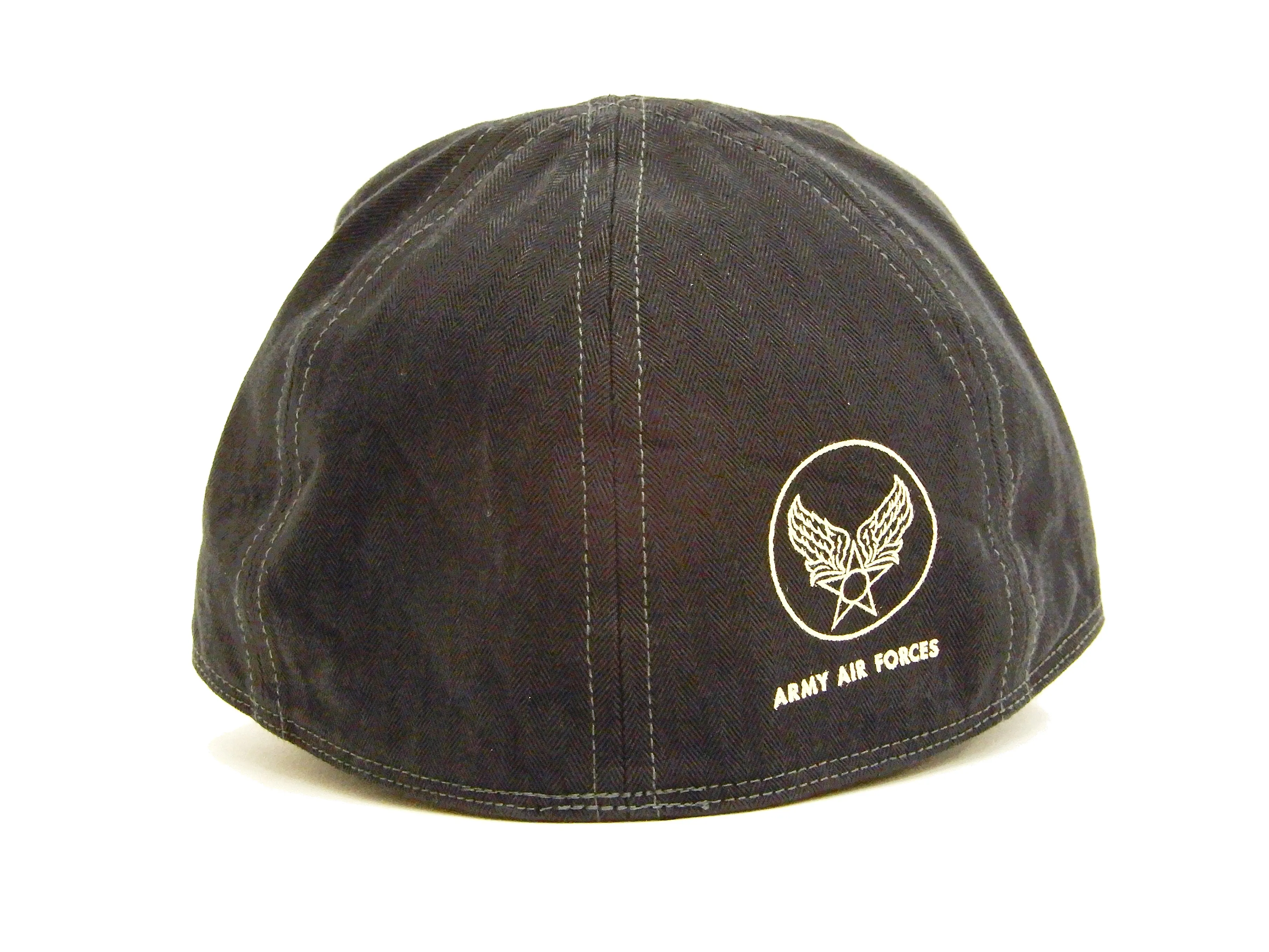 Buzz Rickson William Gibson Men's Army Cap Type A-3 Black Military Hat BR02519 Black