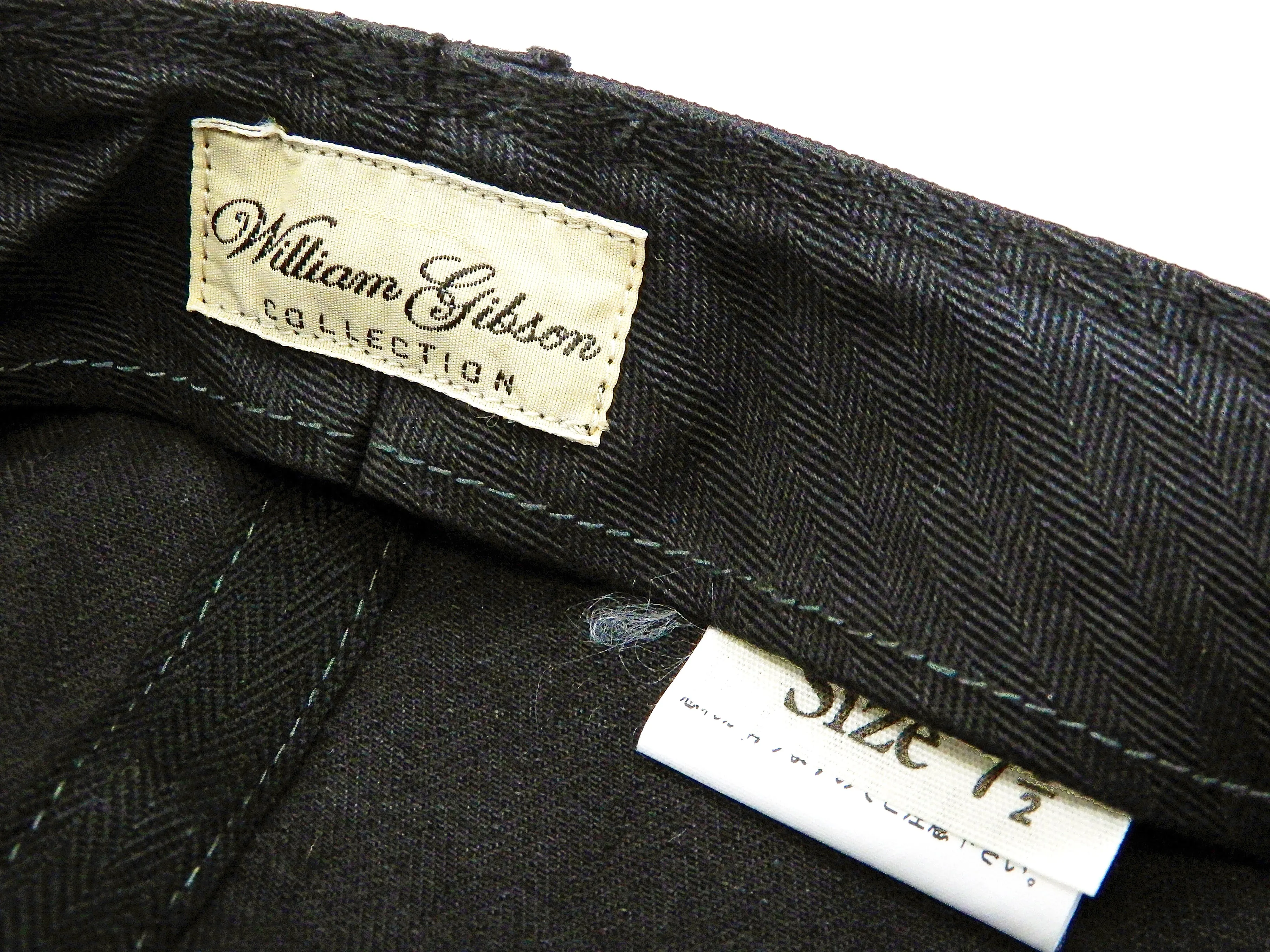 Buzz Rickson William Gibson Men's Army Cap Type A-3 Black Military Hat BR02519 Black