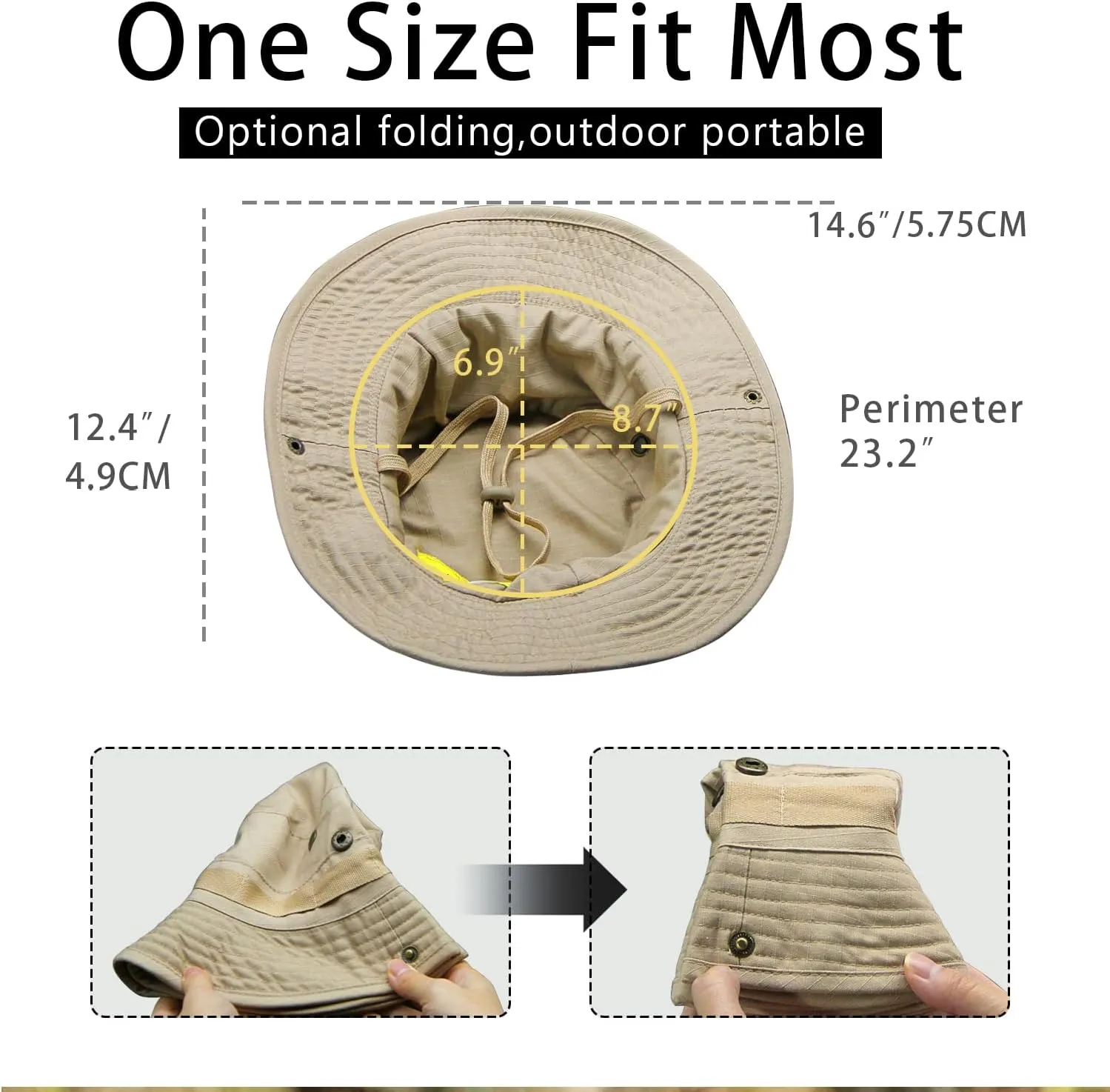 Camo Boonie Hat for Men Women, Military Tactical Wide Brim Bucket Hats, UPF50  Jungle Sun Hats for Fishing Hunting Safari