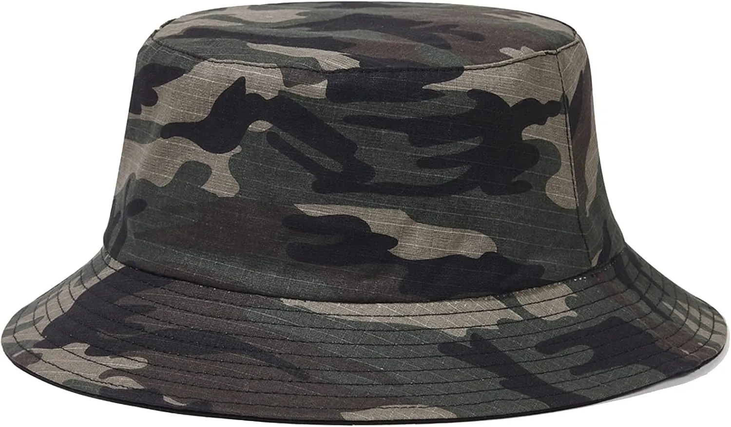 Camo Bucket Hat Wide Brim UV Protection Sun Hat Boonie Hats Fishing Hiking Safari Outdoor Hats for Men Women
