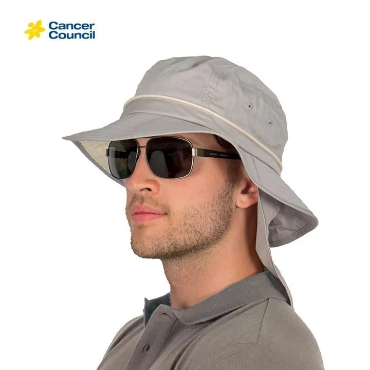 Cancer Council Sun Safe Adjustable Bucket - Grey