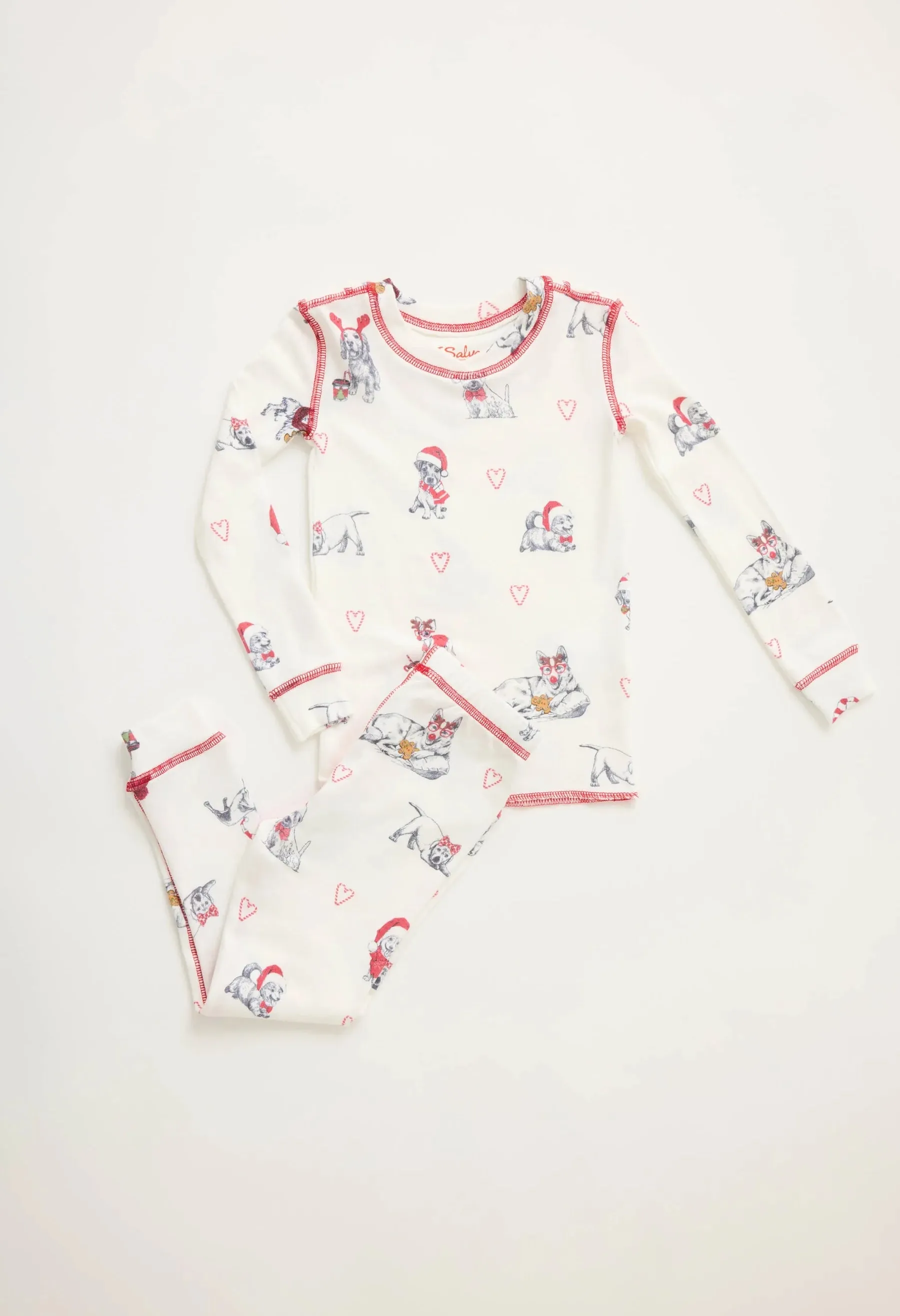 Candy Cane Lane Kids Pj Set