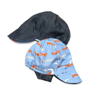 Cap in Vintage Flyers