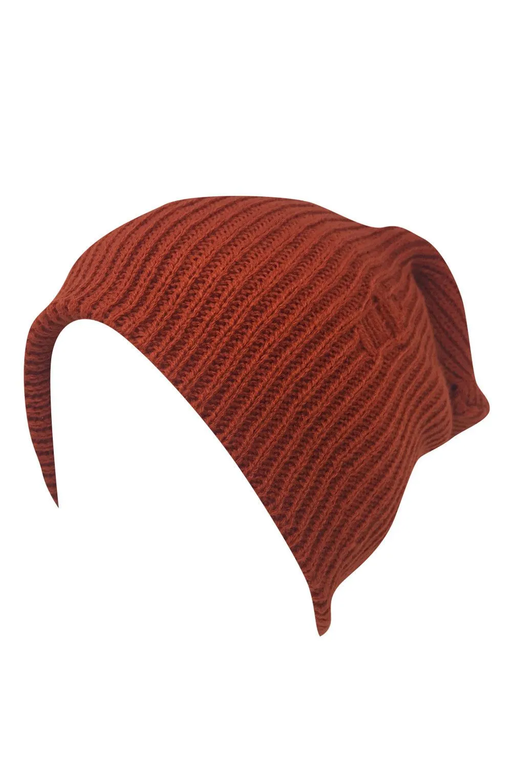 Casaba Winter Beanies Vintage Ripped Double Layer Slouch Caps Hats Men Women