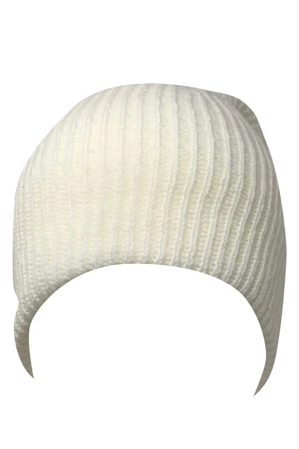Casaba Winter Beanies Vintage Ripped Double Layer Slouch Caps Hats Men Women