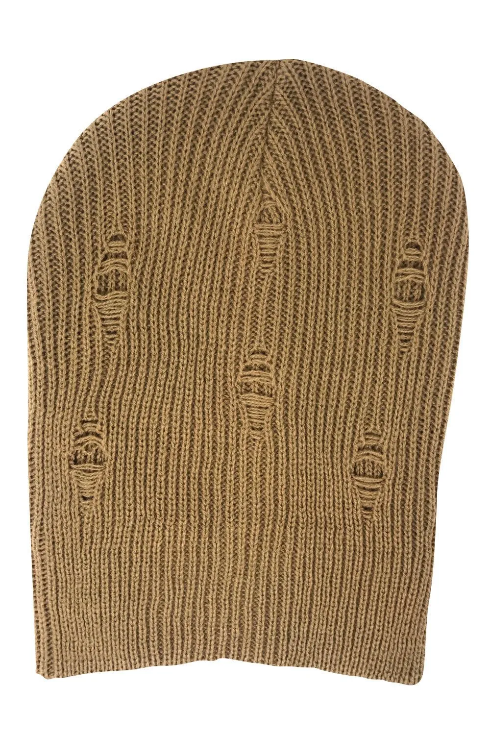 Casaba Winter Beanies Vintage Ripped Double Layer Slouch Caps Hats Men Women