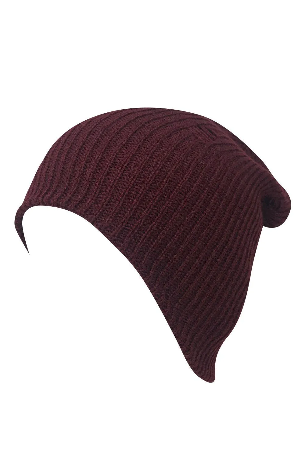 Casaba Winter Beanies Vintage Ripped Double Layer Slouch Caps Hats Men Women