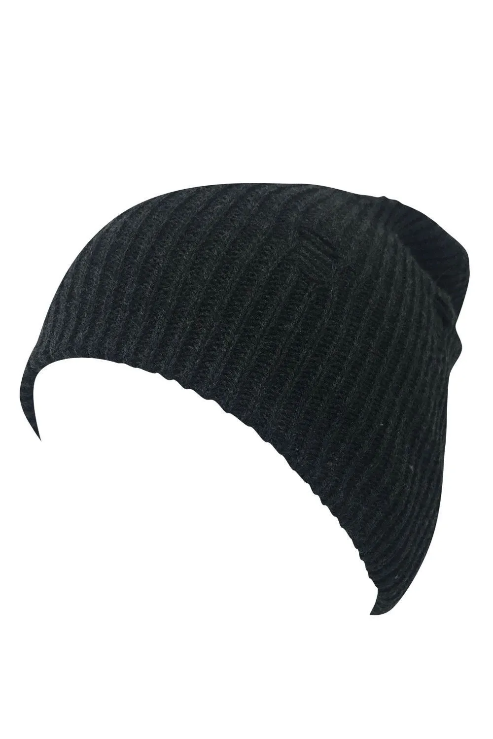 Casaba Winter Beanies Vintage Ripped Double Layer Slouch Caps Hats Men Women