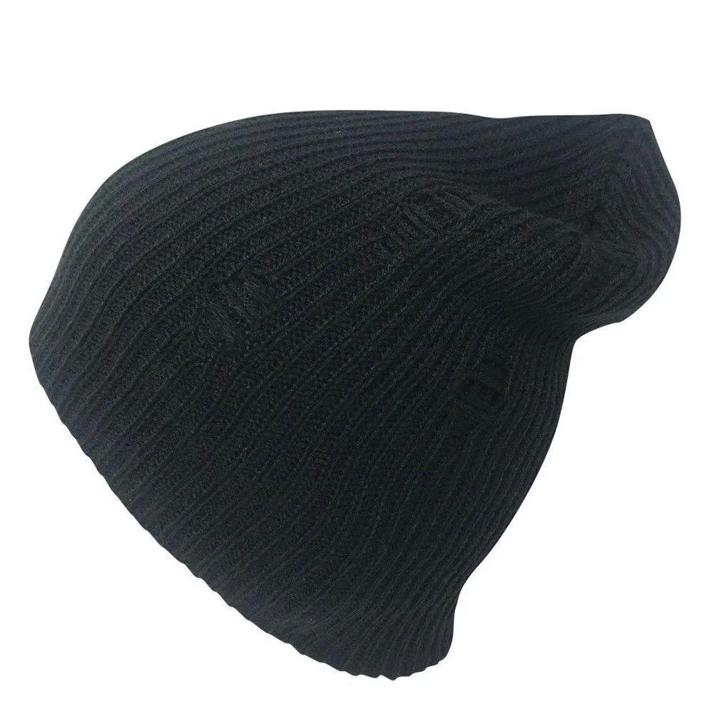 Casaba Winter Beanies Vintage Ripped Double Layer Slouch Caps Hats Men Women