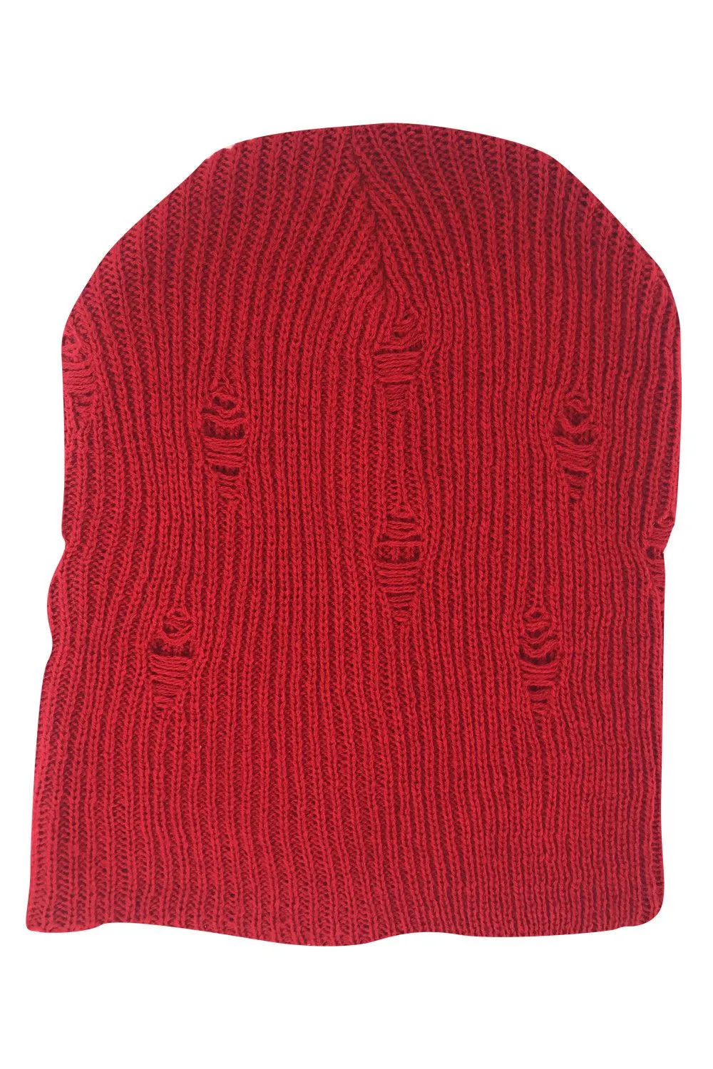 Casaba Winter Beanies Vintage Ripped Double Layer Slouch Caps Hats Men Women