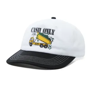 Cash Only - Removal 5 Panel Cap White