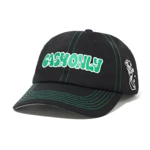 Cash Only - Sketchbook 6 Panel Cap Black
