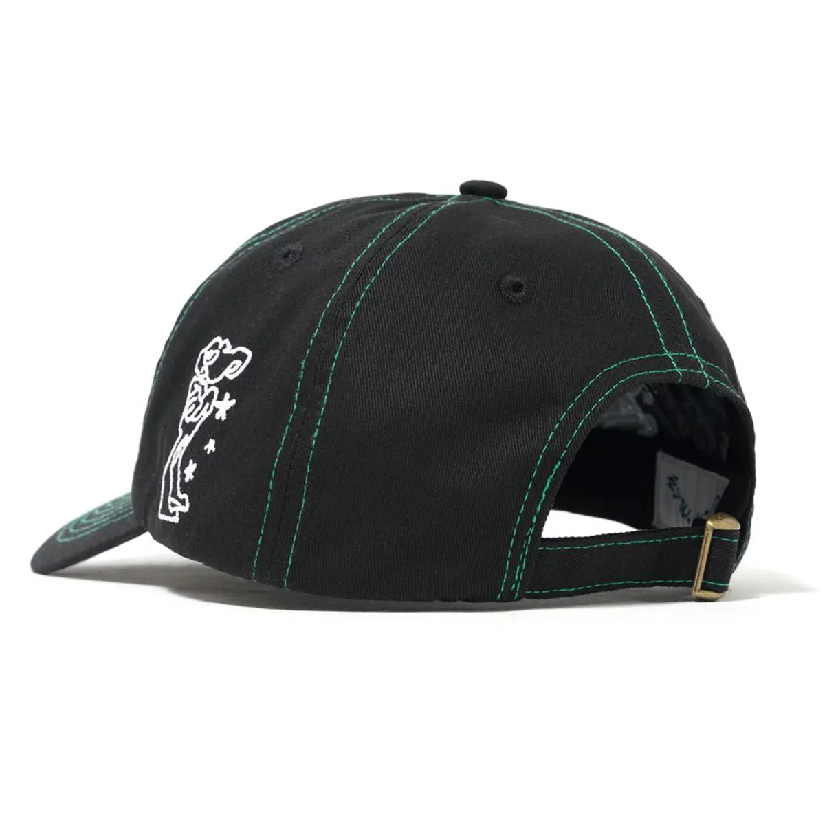 Cash Only - Sketchbook 6 Panel Cap Black