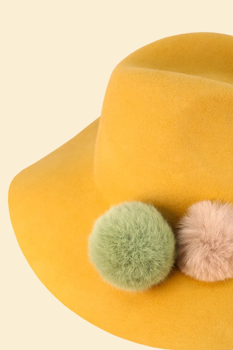 Cassandra Hat - Mustard