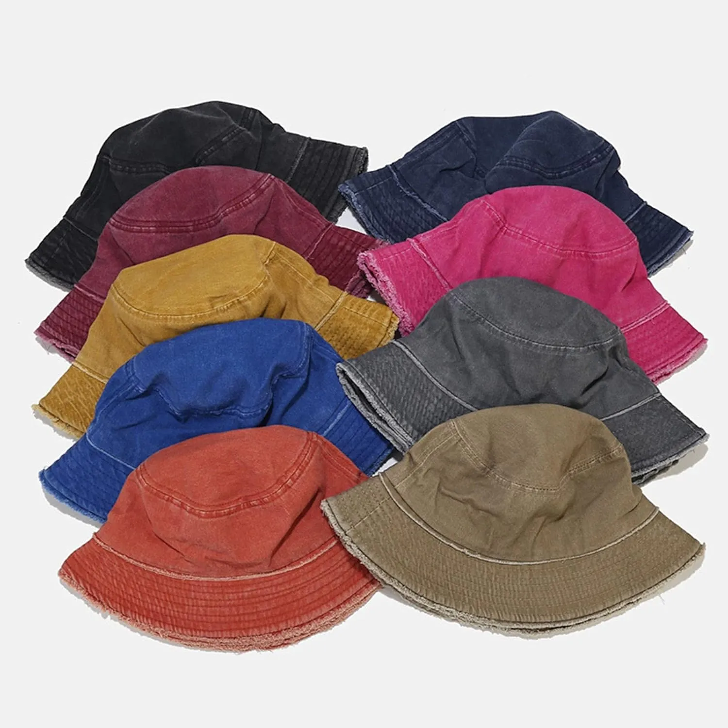 Casual Caps for Ladies Women Sun Beach Hat Teens Girls Wide Brim Summer Fisherman's Caps Casual Hats