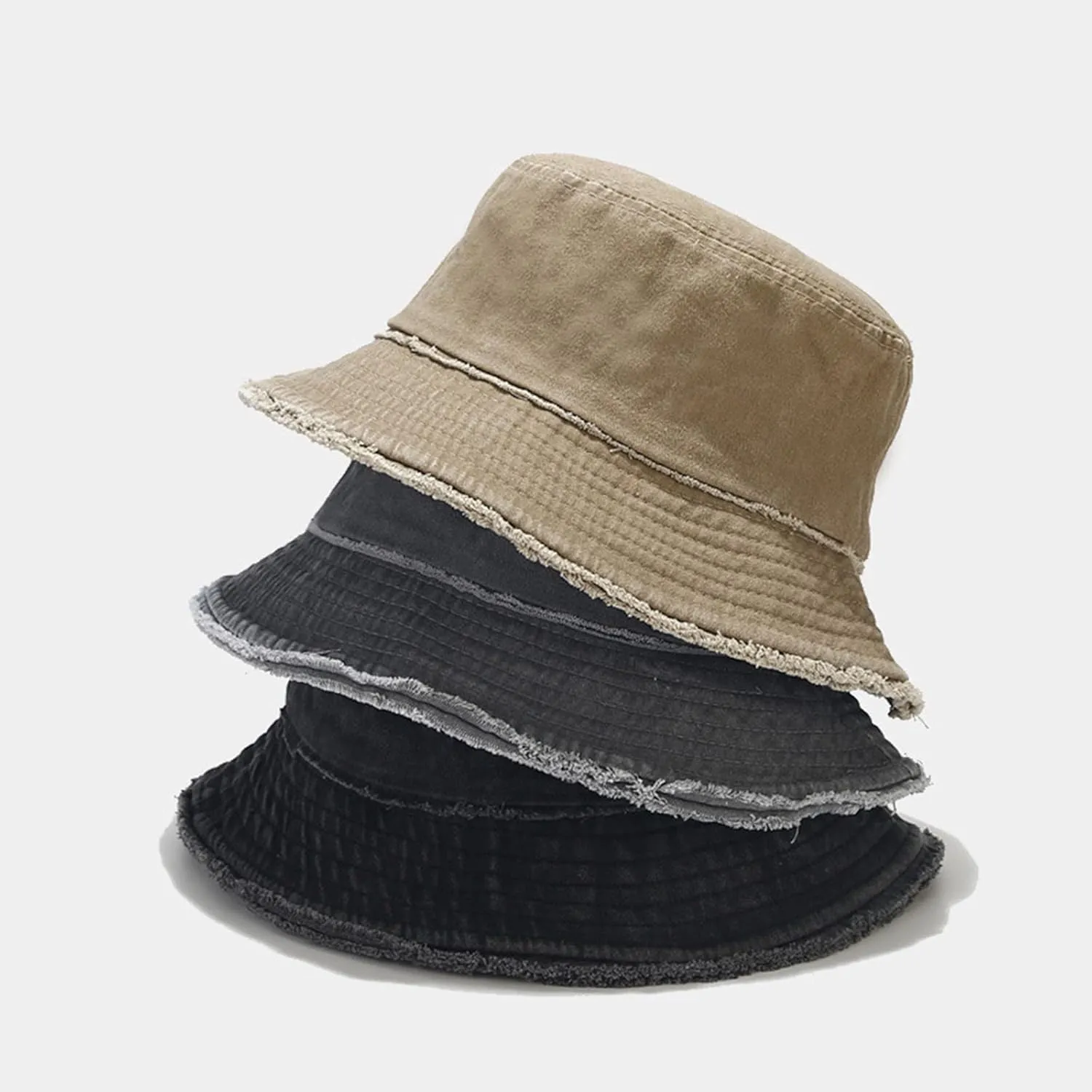 Casual Caps for Ladies Women Sun Beach Hat Teens Girls Wide Brim Summer Fisherman's Caps Casual Hats
