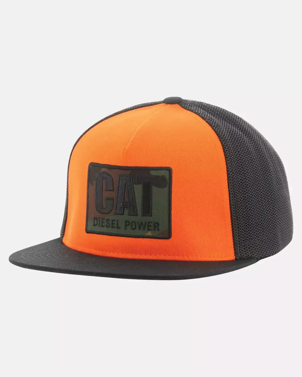 CAT Men's Diesel Power Flat Bill Cap