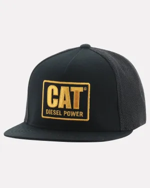 CAT Men's Diesel Power Flat Bill Cap