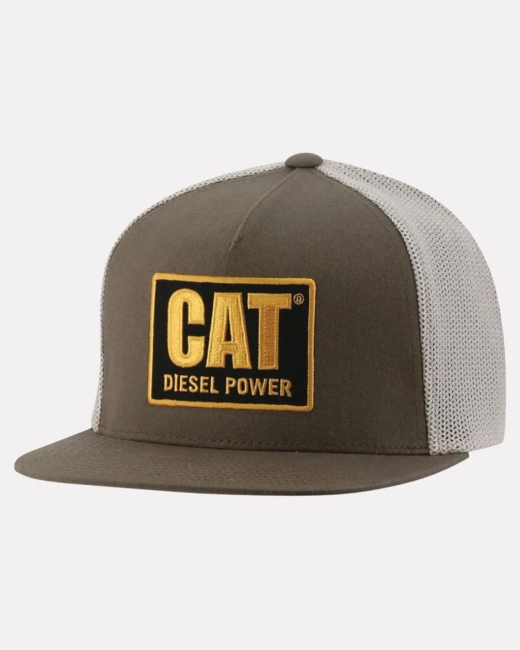 CAT Men's Diesel Power Flat Bill Cap