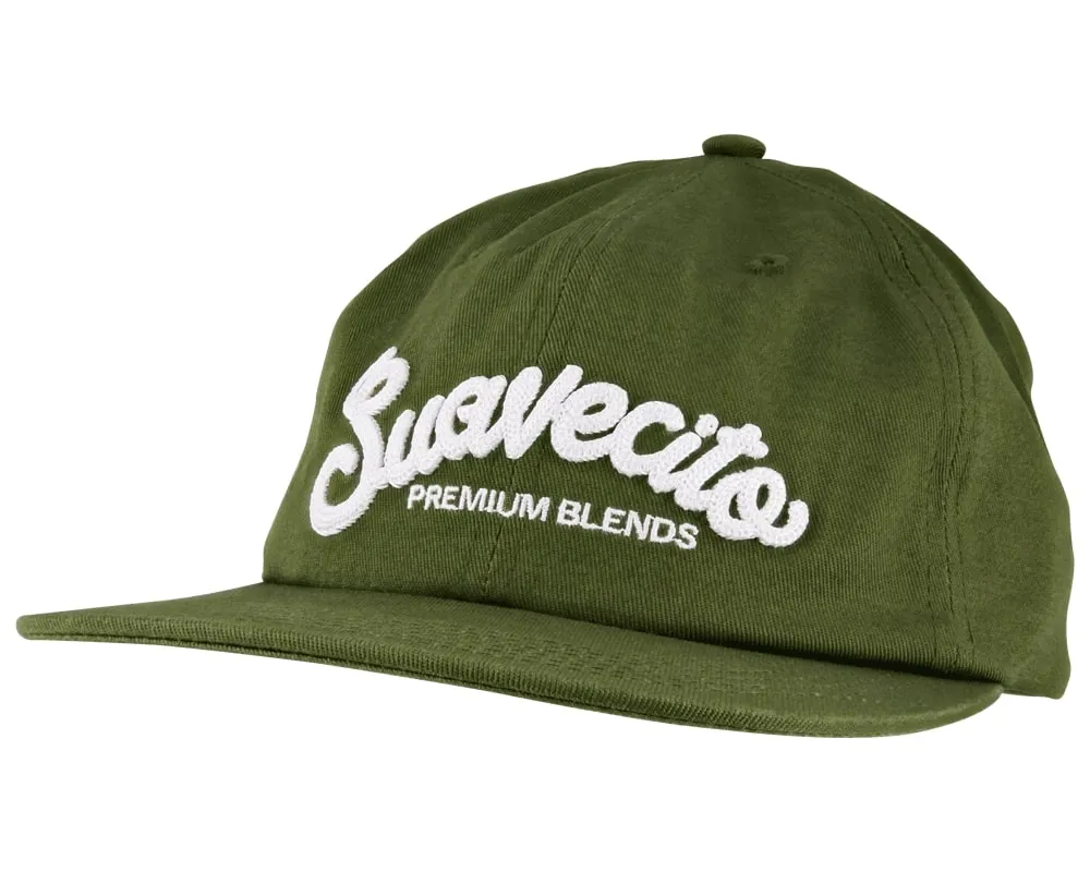 Chain Stitch Hat - Green