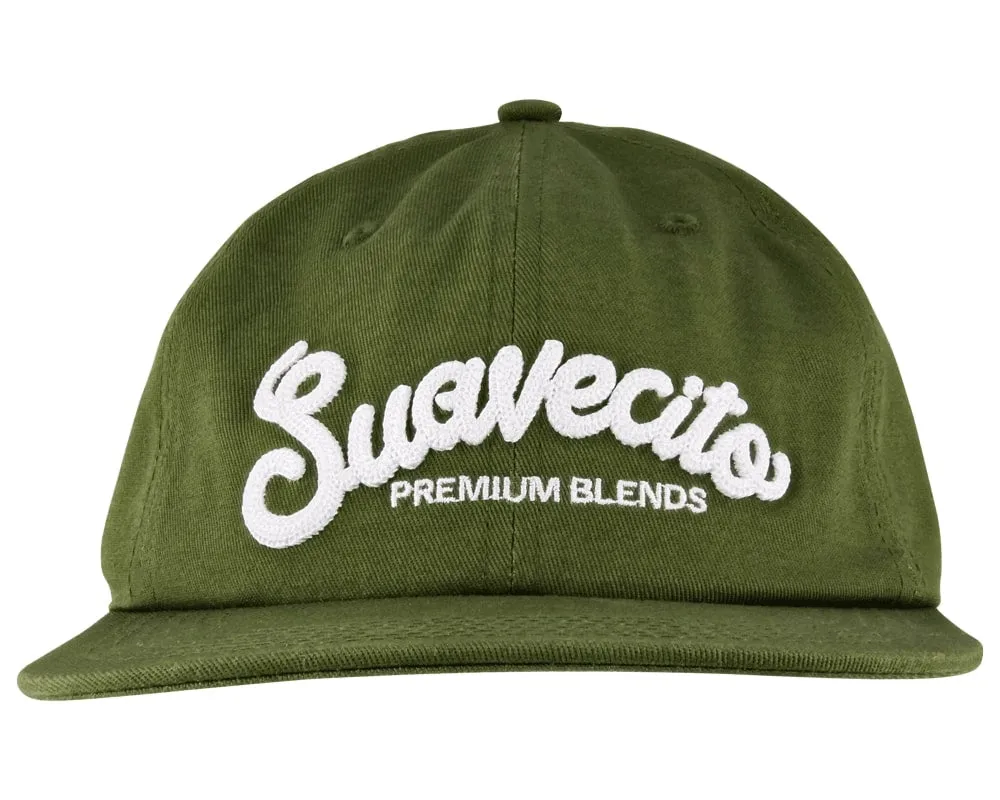 Chain Stitch Hat - Green