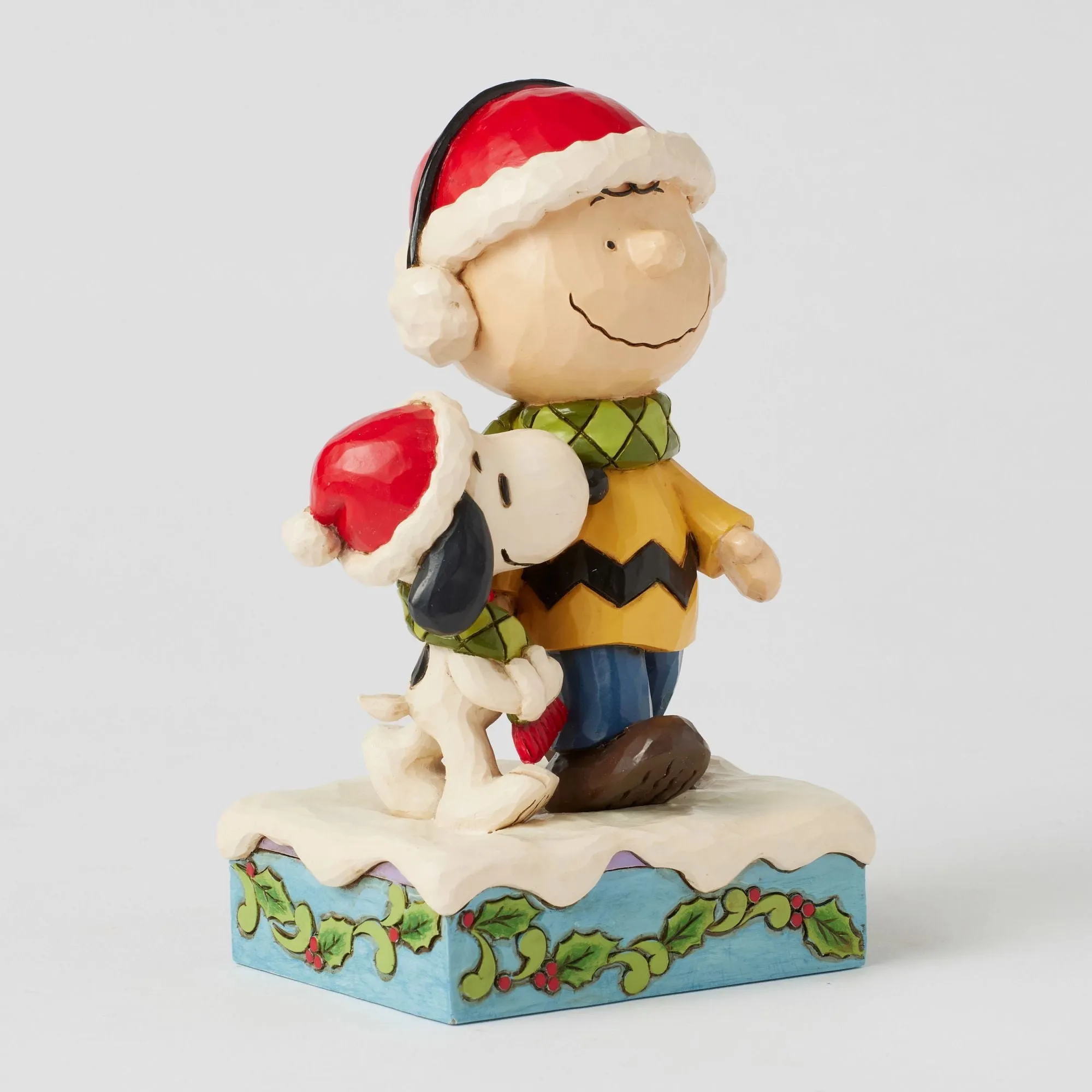 Charlie & Snoopy Wearing Scarf