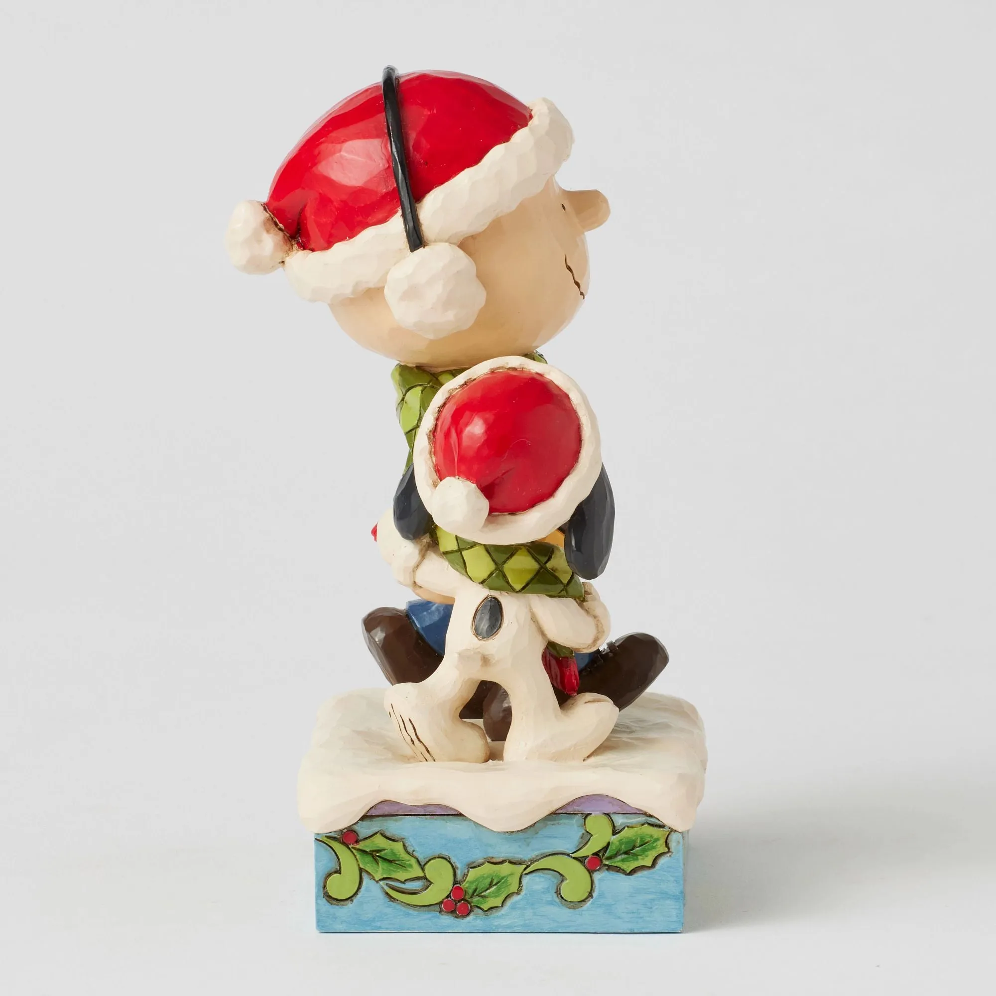 Charlie & Snoopy Wearing Scarf
