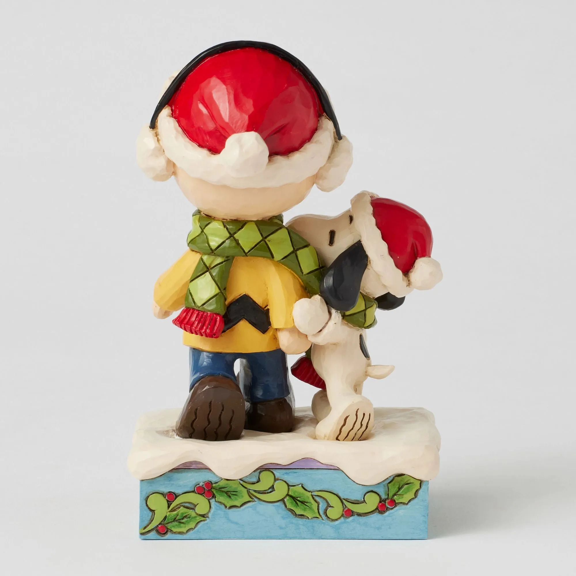 Charlie & Snoopy Wearing Scarf