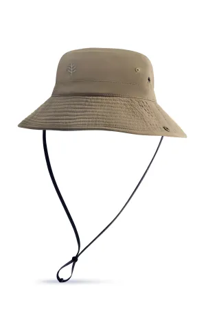 Chase Featherweight Bucket Hat | Khaki/Navy