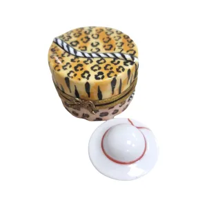 Cheetah Hat w Hat Inside